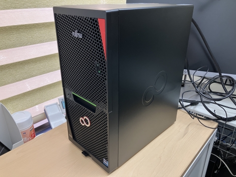 FUJITSU(富士通) PRIMERGY TX1310 M5を設置しました | ネオくん日誌