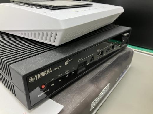 YAMAHA(ヤマハ) ギガアクセスVPNルーター RTX840を設置しました