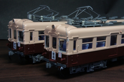 名鉄3400系、3900系は完成しましたァ～。 | 模型工房