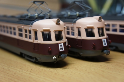 名鉄3400系、3900系は完成しましたァ～。 | 模型工房