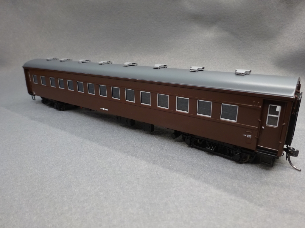 フジモデル／生地完成キット オハフ61 Nゲージ GMキット_オハフ61の改修 | プラモデルの作り方 Ameba版