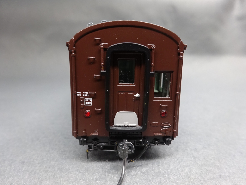フジモデル　マニ60（4窓車（後期））　【塗装済キット組立品】 マニ60－711が完成！ | 模型工房あとりえピクタ