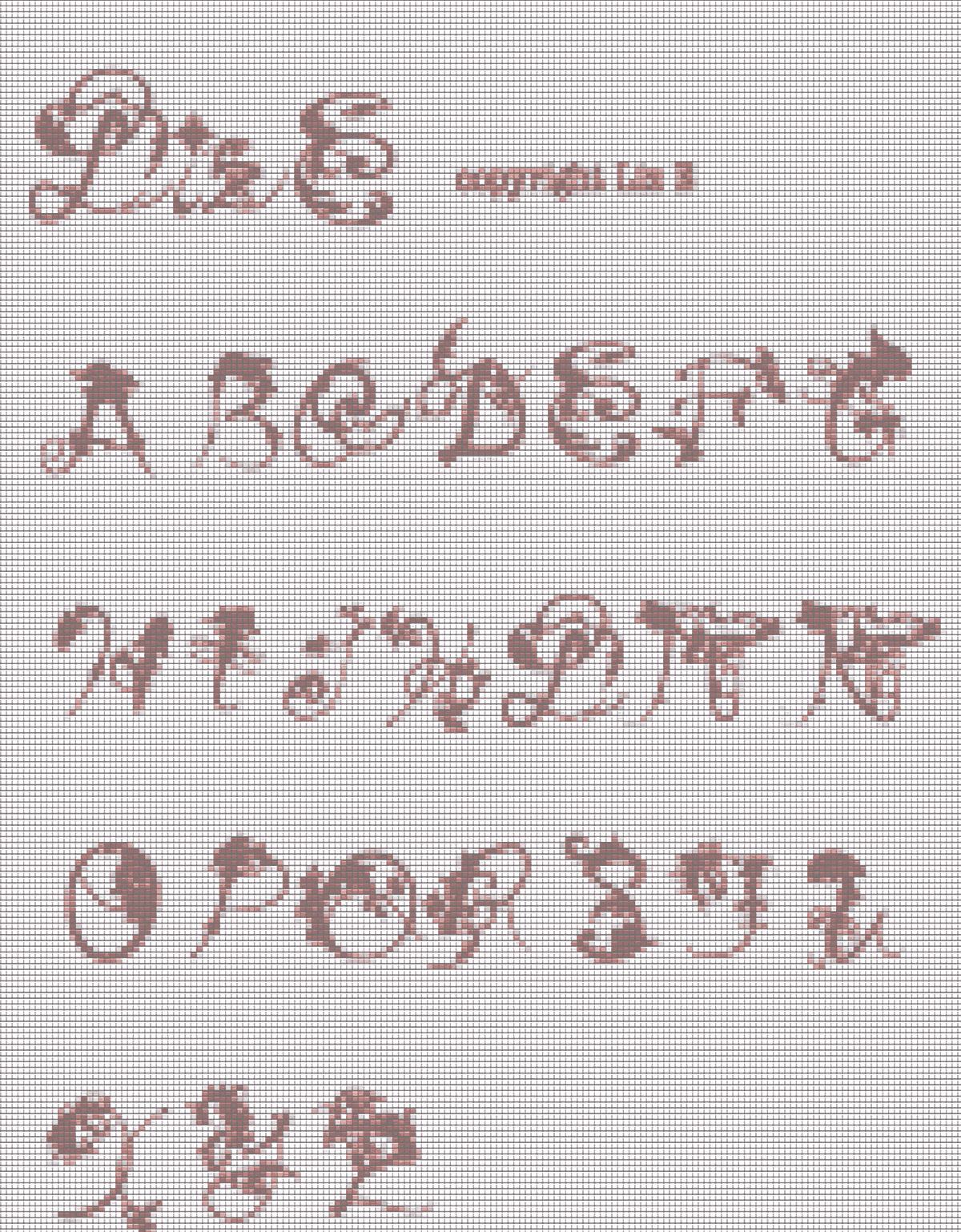アルファベット 文字 刺繍 図案 Moji Infotiket Com