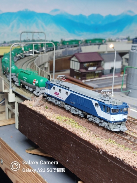 働く機関車！EF64 1000 JR貨物新更新色とタキ1000 日本石油輸送色