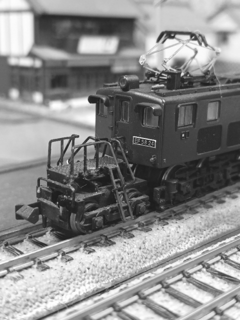 Let's Enjoy model railway！モノクロームが似合います？マイクロ