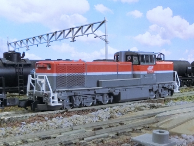 いつも新撮影！Nゲージ車両撮影用ジオラマ踏切を作る！ DE10-1000形