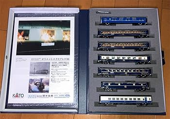 KATO オリエント88　フル編成室内灯あり KATO オリエント・エクスプレス'88 入線 自作テープLED室内灯