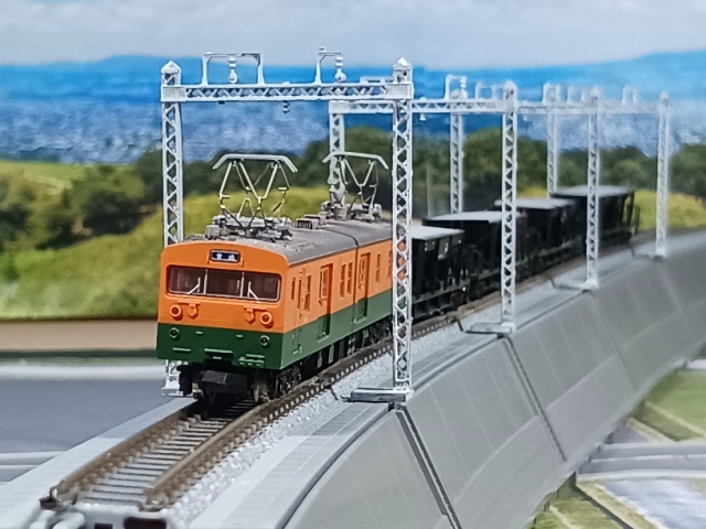 クモニ143-5とホキ800貨物編成 | 湘南急行鉄道物語