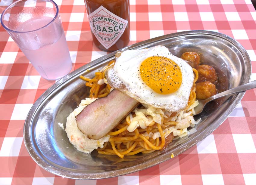 ナポリタン専門店 パンチョの『ナポリタン王道セット』 | ナオの備忘録