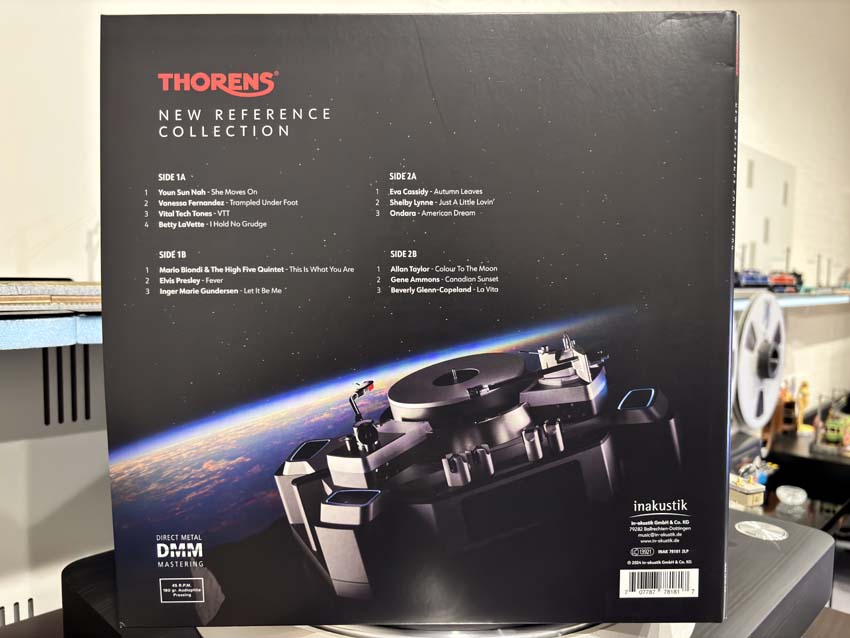 トーレンスの高音質レコード（45rpm 2LP） ＜THORENS New Reference