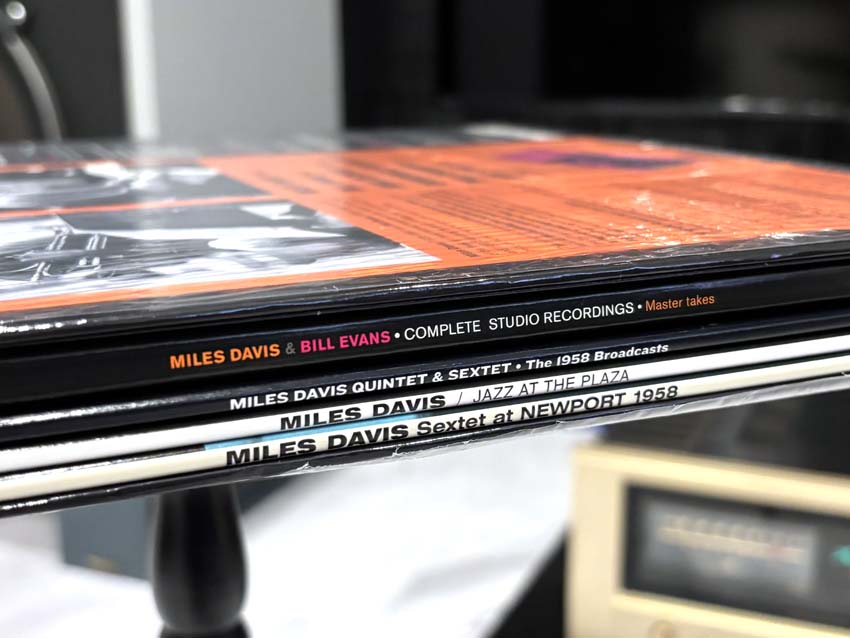 MILESDAVIS & BILL EVANS Complete Studio & Live Masters ＜5-LP BOX