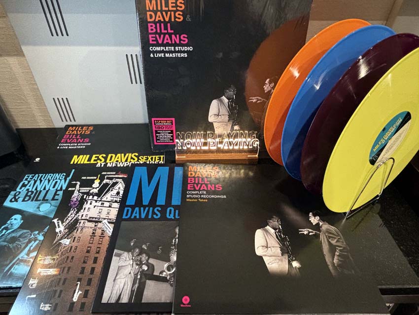 MILESDAVIS & BILL EVANS Complete Studio & Live Masters ＜5-LP BOX