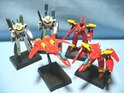 超時空要塞マクロス　ミニフィギュアコレクション　6点セット 超時空要塞マクロス ミニフィギュアコレクション 6点セット - メルカリ