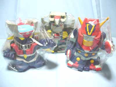 スーパーロボット大戦幸運音声貯金箱1～3 | 笑豆スマイルビーンズのこんな