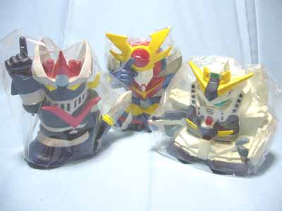 【6体セット】スーパーロボット大戦 幸運音声貯金箱 フィギュア スパロボ スーパーロボット大戦幸運音声貯金箱1～3 | 笑豆スマイルビーンズの