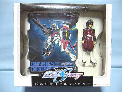 ガンダムSEEDDESTINYパネル付きリアルフィギュア アスラン、シン