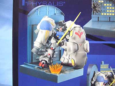 DX機動戦士ガンダム0083 ウェザリング＆ライトアップジオラマ