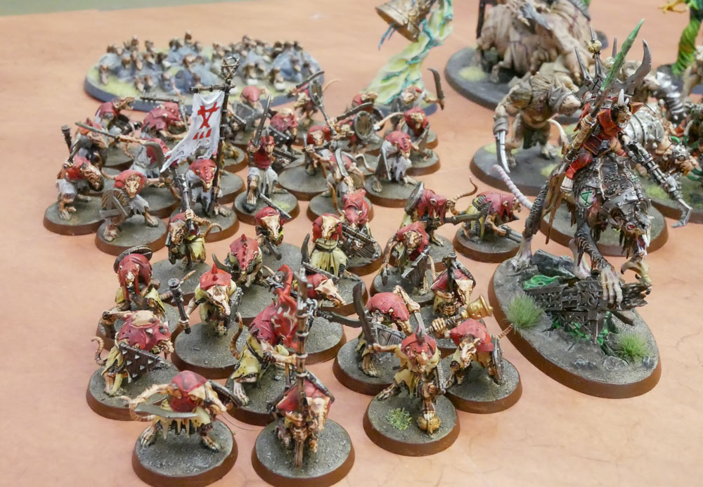 ウォーハンマー スケイヴン ラットリング・ワープブラスター　クランラット20体 スケイヴン：ラットリング・ワープブラスター SKAVEN: RATLING