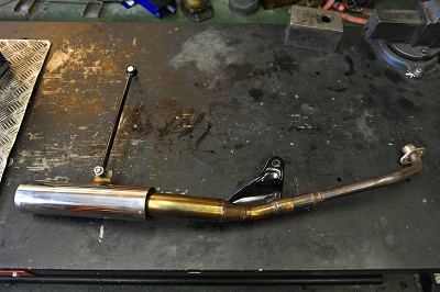 バイク スーパーカブ90外し RPM JMCA認定マフラー