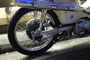 スーパーカブ110ブロ JA10 14インチ　スポークホイール スーパーカブ110ブロ JA10 14インチ スポークホイール スーパーカブ110