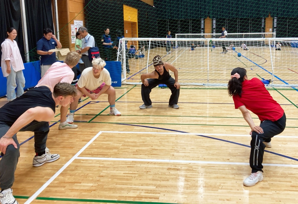 国際的な参加者も