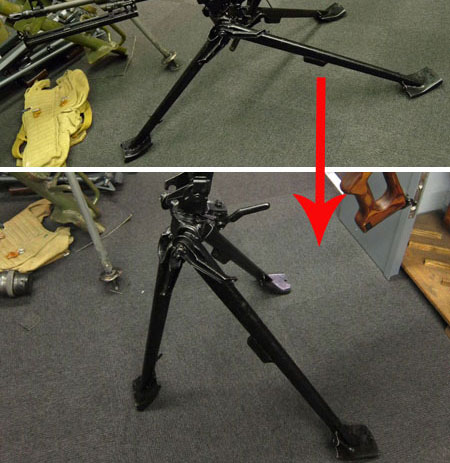 宰*離様 ソ連軍 PKM用三脚 シカゴ内多目的機関銃PKM（後編②：三脚対空銃架） | Chicago Blog