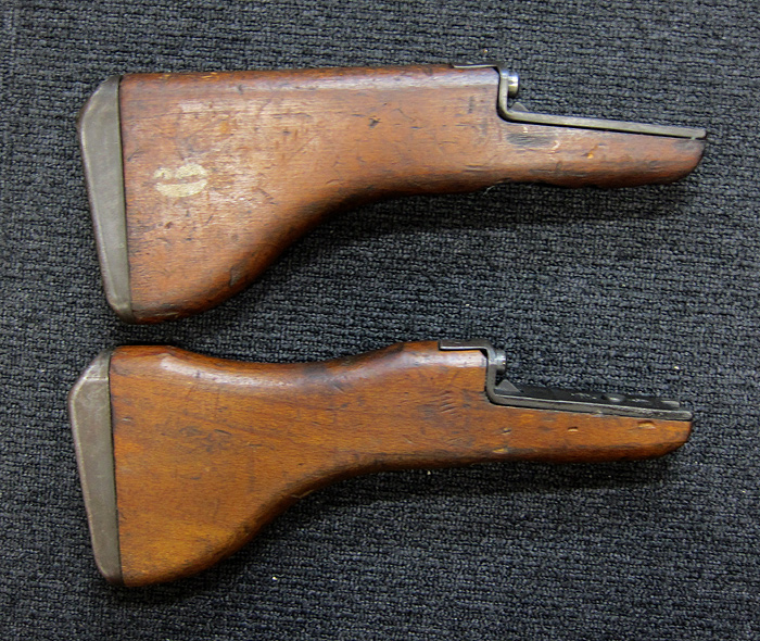 東京マルイ　UZI 木製ストック aohate custom！ :東京マルイ UZI用ウッドストック製作！