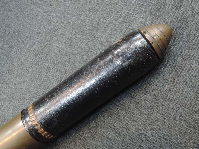 日本軍の主力高射砲、八八式七糎野戦高射砲の砲弾