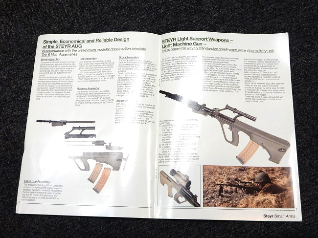 若干郷愁漂うSteyr (ステアー) 社のパンフレット | Chicago Blog