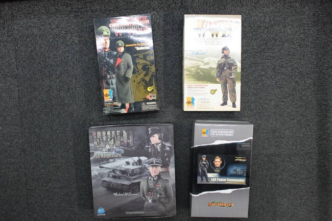 大阪店よりドイツ軍、ソ連軍などの1/6アクションフィギュアを