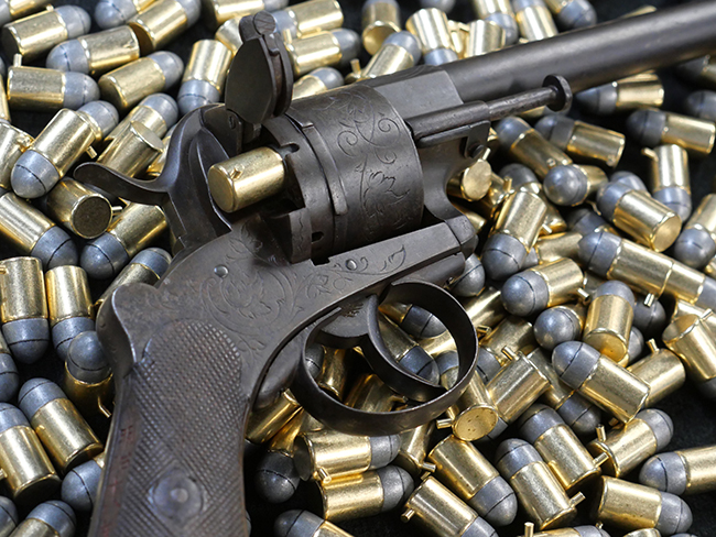 ピンファイヤー弾ダミーカート手工品1センチ口径ルフォーショー