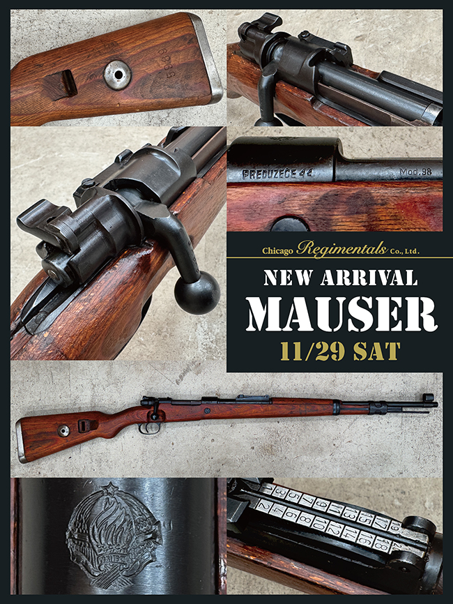 2025年冬新入荷情報 第三弾「Bolt Action①編」 | Chicago Blog