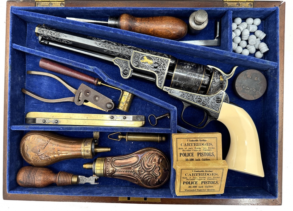 シン・コルト古式銃 Part 4「コルト M1851 ネービー リボルバー