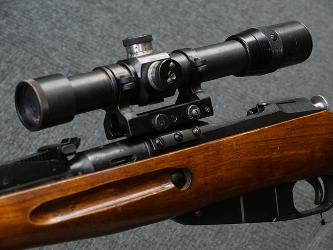 モシンナガン3.5x18 スコープ : FOCUHUNTER 1300G耐 1300G耐衝撃 3