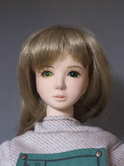 ドールアイの製作 4 chie というドールの場合 | 瞳に四角い鰯雲