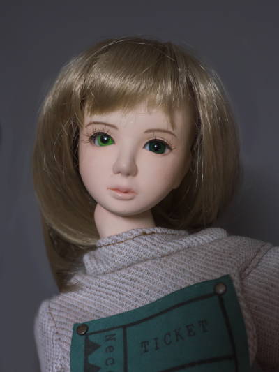 ドールアイの製作 4 chie というドールの場合 | 瞳に四角い鰯雲