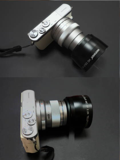 超広角レンズ9mm(35mm換算18mm )とLUMIX gx8