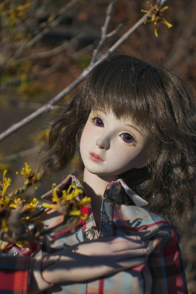 nana 2 7年ぶりの球体関節人形制作 型抜き | 瞳に四角い鰯雲