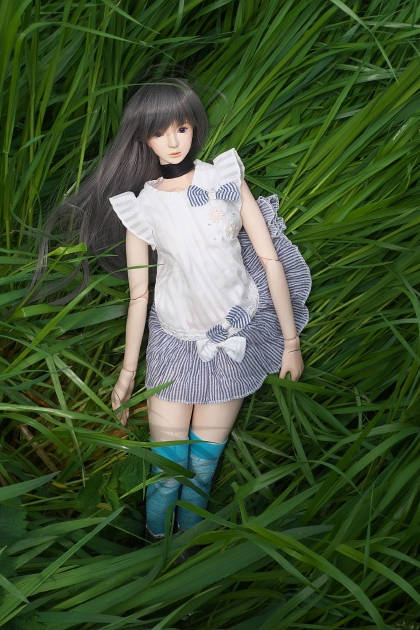 創作人形① 有名作家 島村龍児作 創作人形