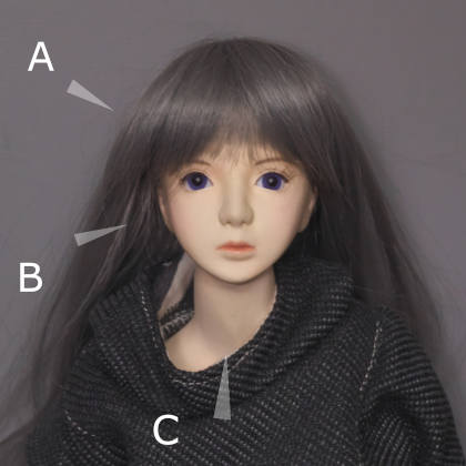 ayaka 1 人形の観察の仕方 | 瞳に四角い鰯雲