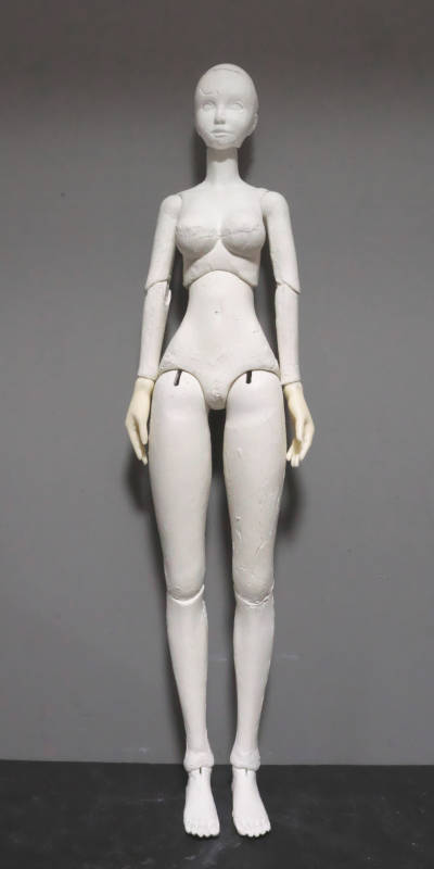 nana 5 7年ぶりの新しい球体関節人形 関節部分の調整 | 瞳に四角い鰯雲