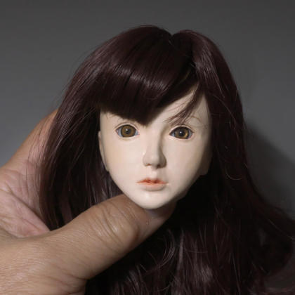 nana 12 7年ぶりの新しい球体関節人形 ヘッドもできあがった | 瞳に