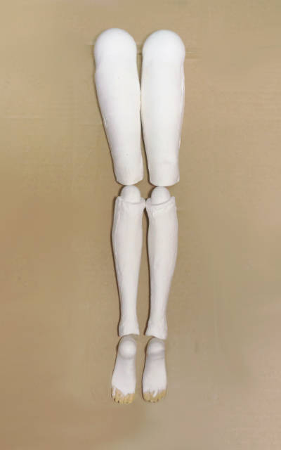 next doll 6 関節の仕上げ パーツがそろった | 瞳に四角い鰯雲