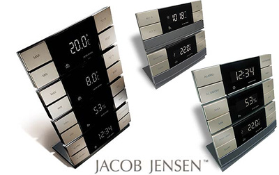 JACOB JENSEN ヤコブイェンセン 時計 温度計　湿度計 スタンド型 北欧・デンマーク Jacob Jensen（ヤコブ・イェンセン）の