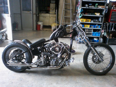 74'FXリジットショベル タンクあれこれ | 名古屋 ハーレー 修理 74'FXリジットショベル タンクあれこれ | 名古屋 ハーレー 修理