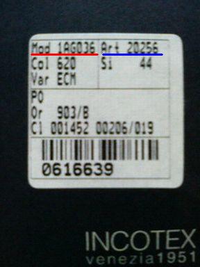 INCOTEX インコテックス スーパー100'S 44 035型 フラノ インコ