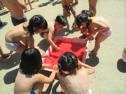 保育園 ボディペイント素人 jc 水着 画像 ボディペインティング - 20220629_3305372.jpg