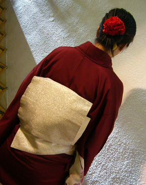 源氏香模様のお召 源氏香模様のお召 2024