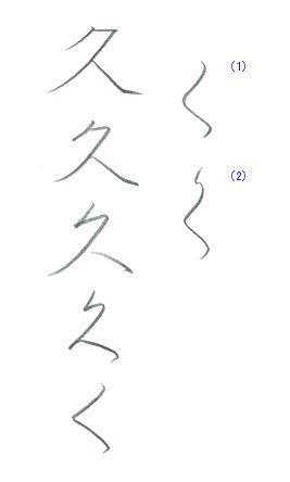 第19回 ひらがなの「く」 | 和玄メモ
