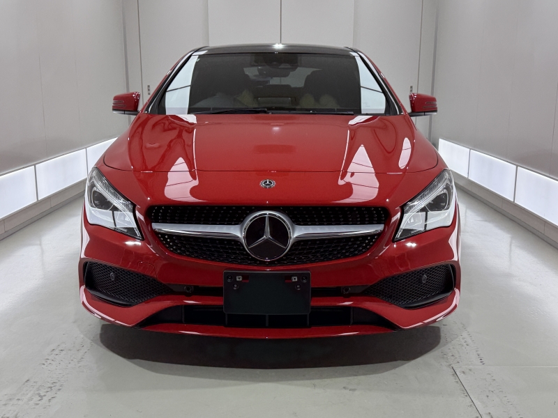 メルセデス・ベンツ CLA180（ジュピターレッド）ガラスコーティング